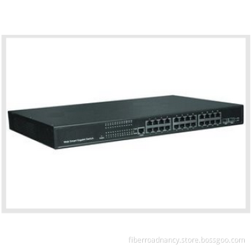 2 Gigabit SFP Slot L2 managed Fiber Optic Switches With Streamlined Web based Management